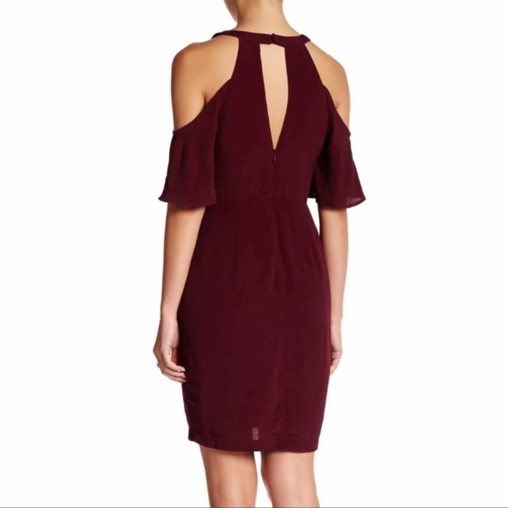 ASTR THE LABEL Cold Should Silk Mini Dress